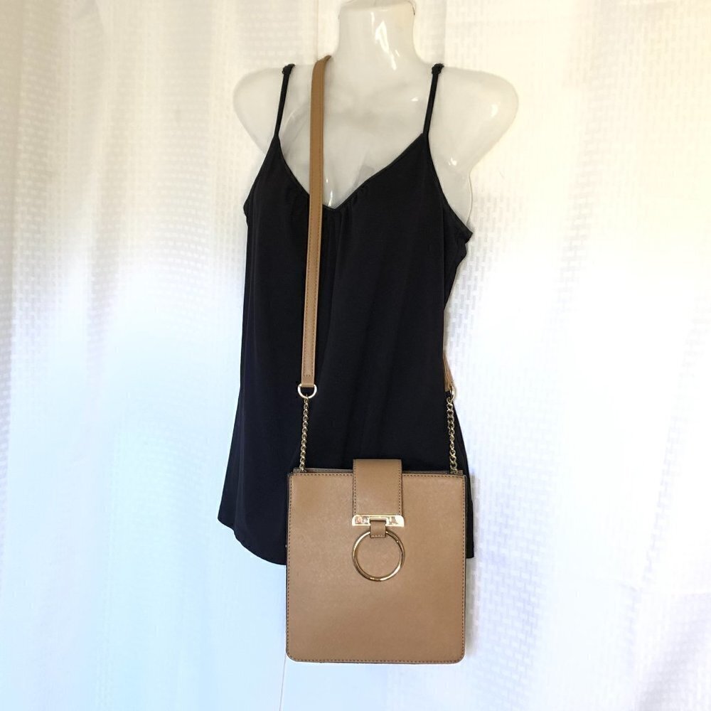 Lionel Crossbody Vegan Leather Purse - Picture 2 of 12